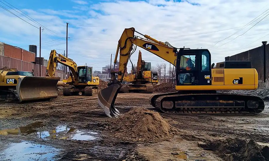 Excavators and Loaders